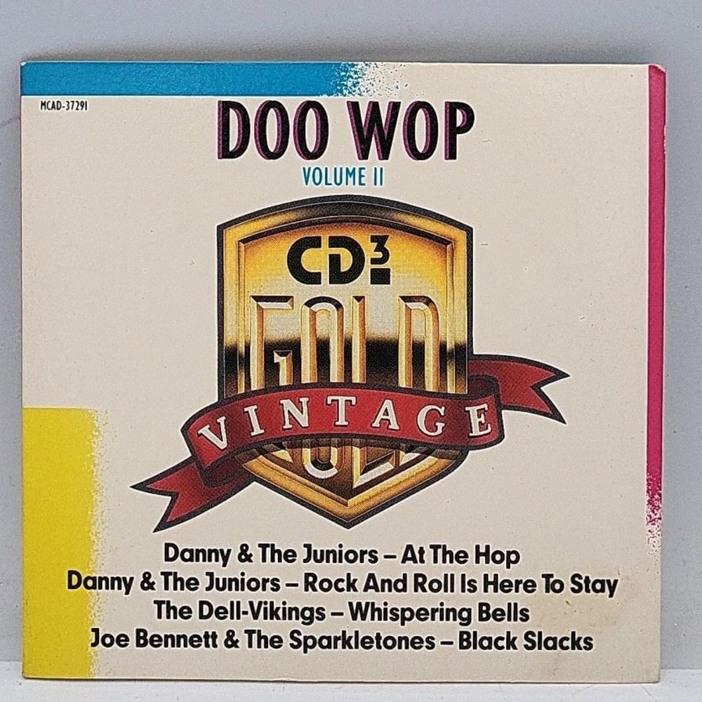 Doo Wop Volume II Vintage Gold CD3 3 inch Mini CD Disc MCAD-37291